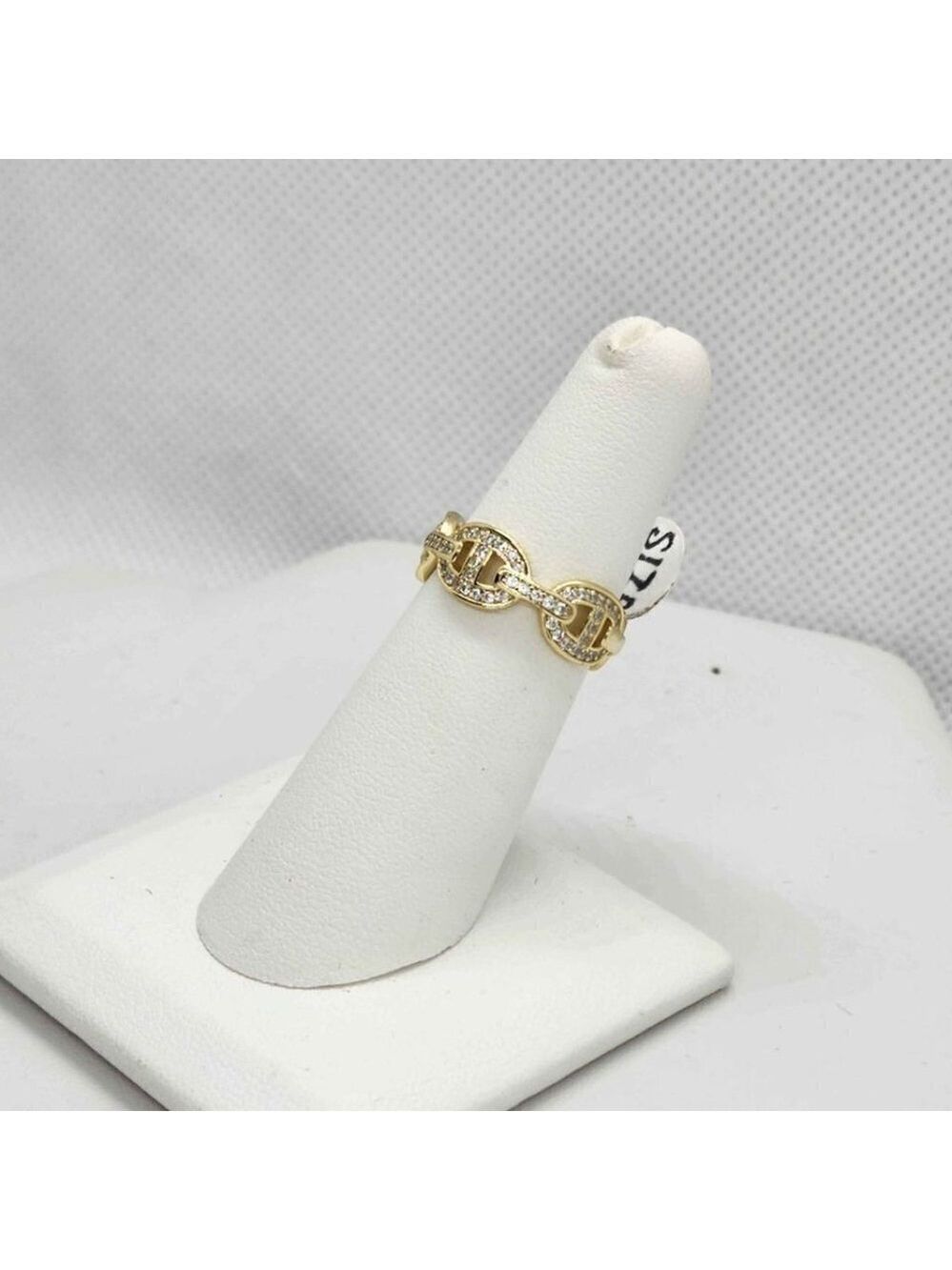 Brand New 925 Sterling Silver Marine Link Band Ring – Stylish & Bold